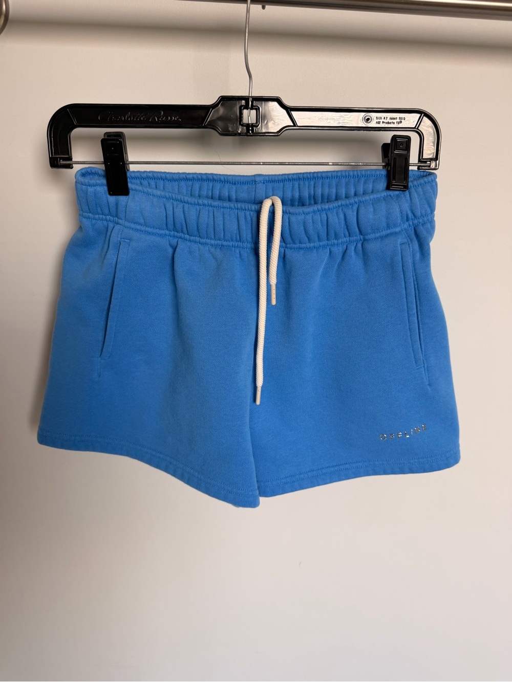 OFFLINE Cozy Blue Drawstring Women’s Shorts- XS